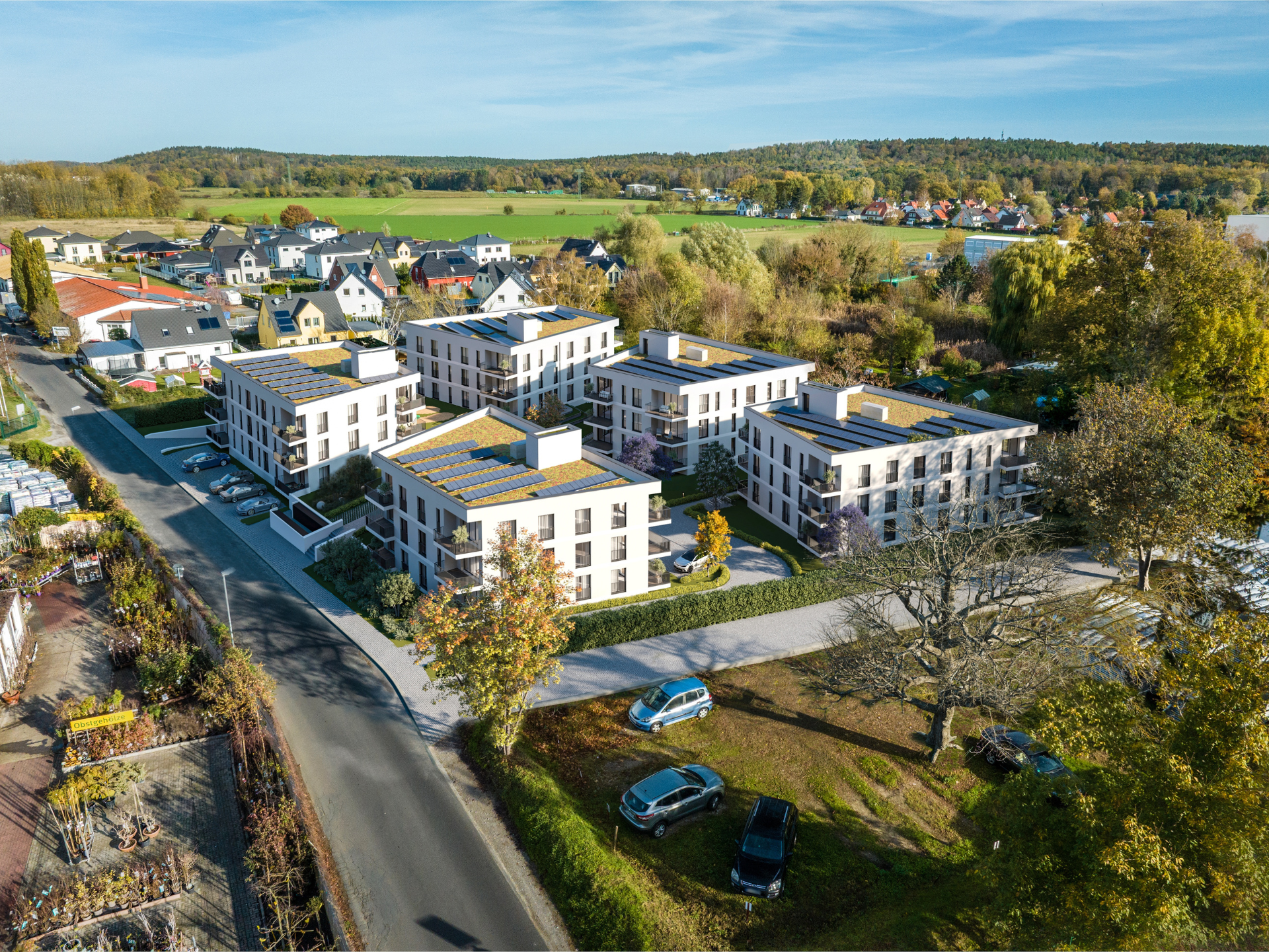 Neubau Visualisierung (2) 3D Immobilien Visualisierung